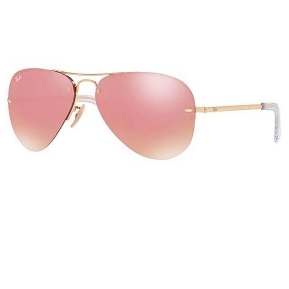 Brand new never worn worn pink raybans